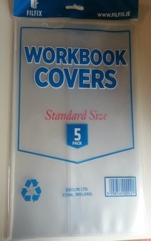 Filfix Work Book Covers Pack 5 